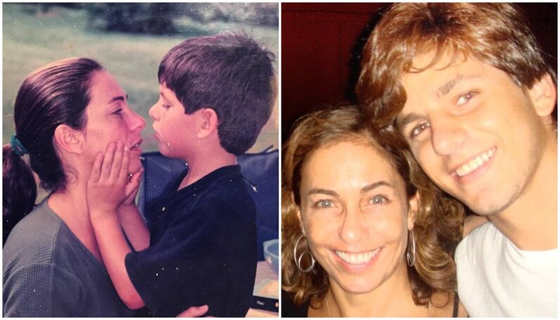 Cissa Guimarães e o filho Rafael Mascarenhas