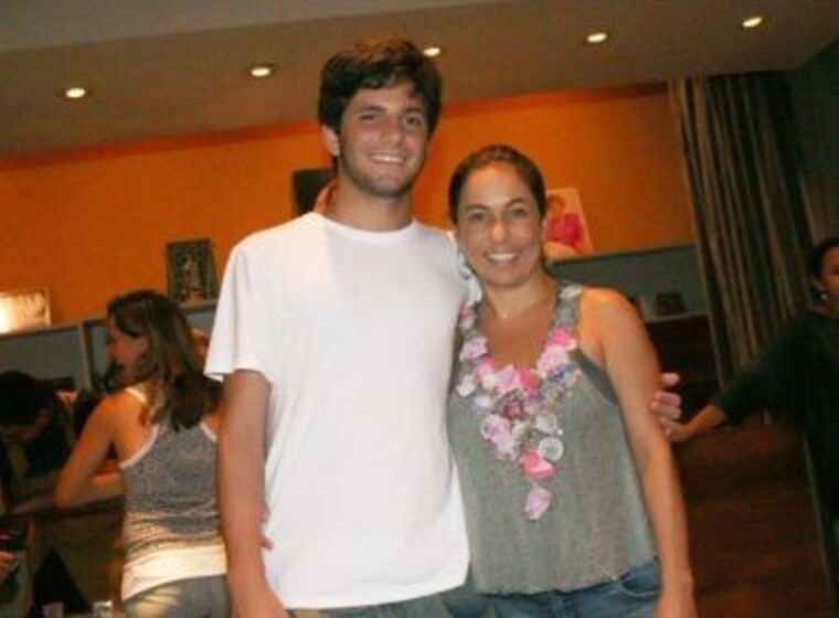 Cissa Guimarães e o filho Rafael Mascarenhas