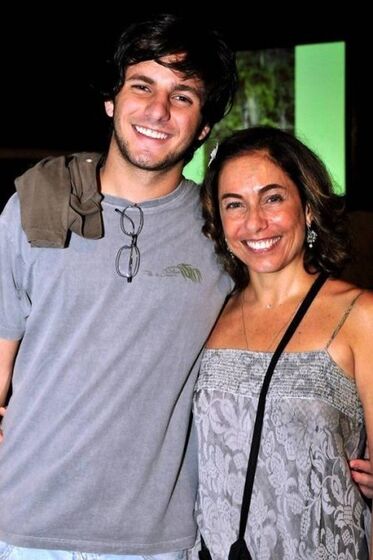 Cissa Guimarães e o filho Rafael Mascarenhas