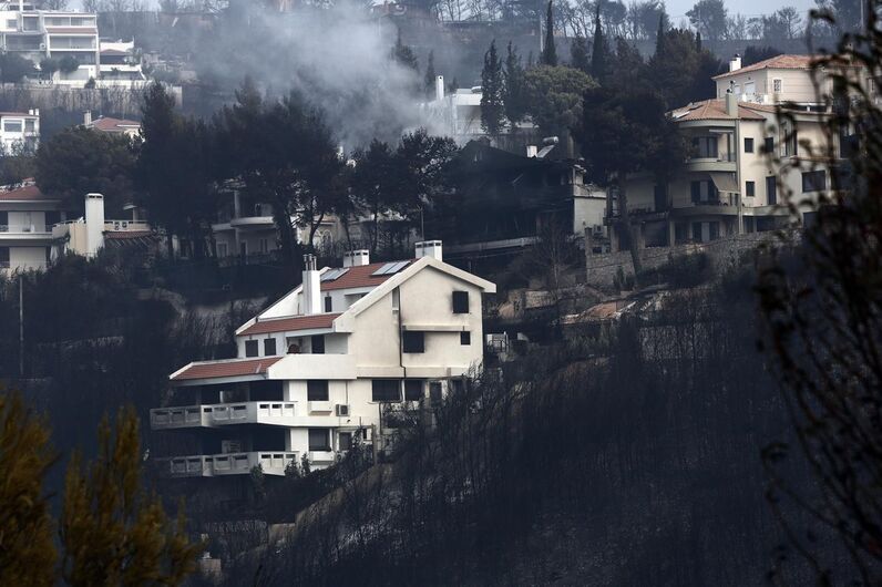 Grécia, incêndios, mati