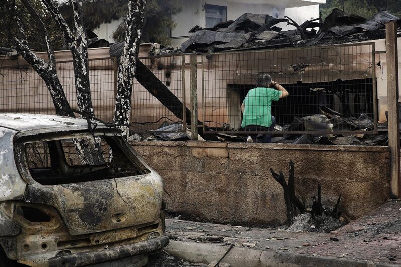 Grécia, incêndios, mati