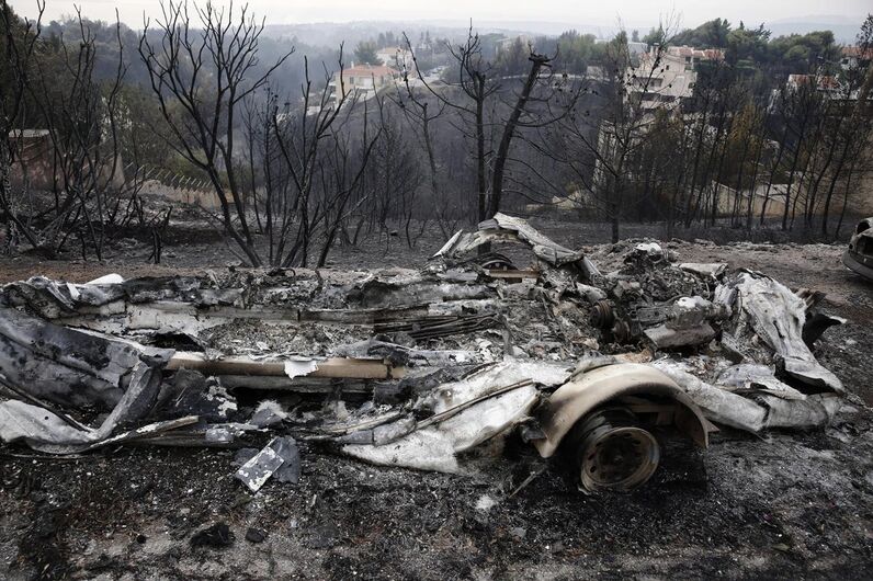Grécia, incêndios, mati