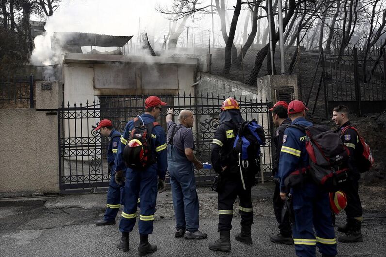Grécia, incêndios, mati