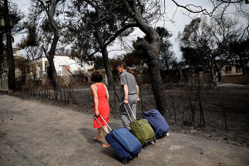 Grécia, incêndios, mati