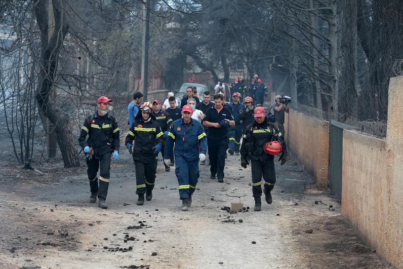 Grécia, incêndios, mati