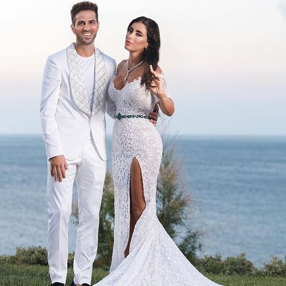Casamento, Cesc Fàbregas, Daniella Semaan