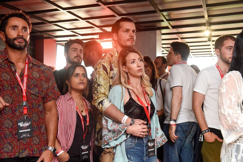 Mickael Carreira e Laura Figueiredo