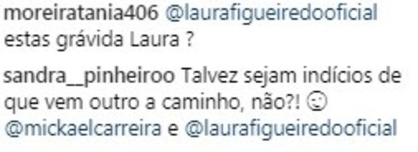 Mickael Carreira e Laura Figueiredo