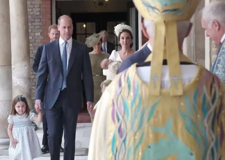 William e Kate Middleton baptizado Louis