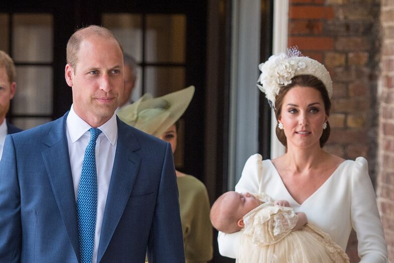 Kate Middleton batizado do príncipe Louis
