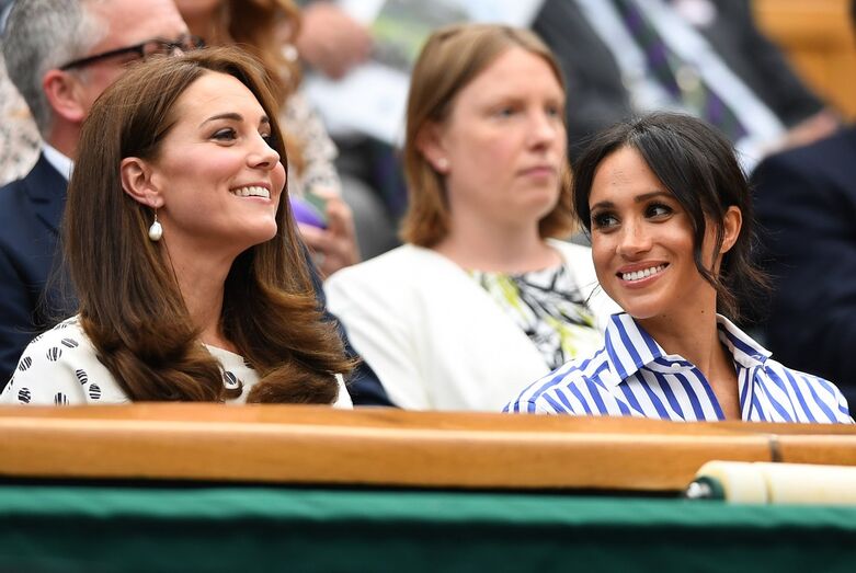 Kate e Meghan em Wimbledon