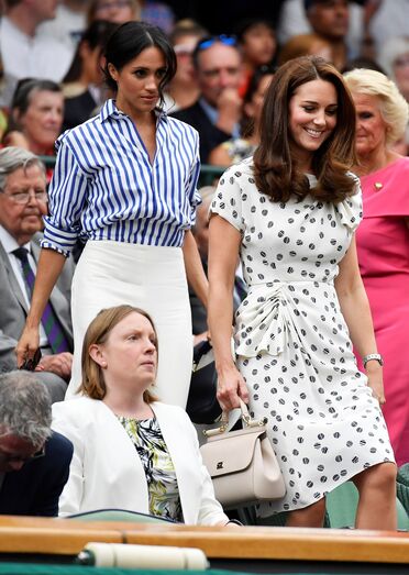 Kate e Meghan em Wimbledon