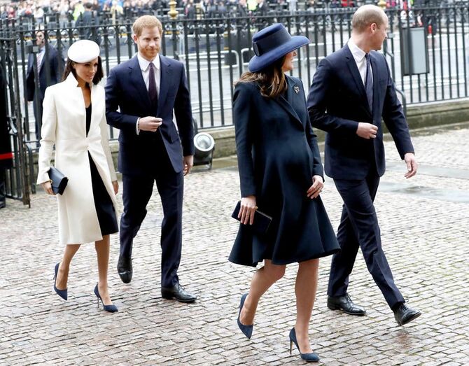 Kate Middleton e Meghan Markle