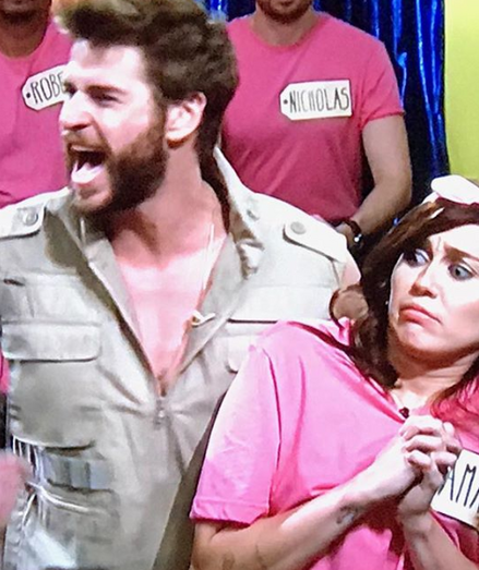 miley cyrus, liam
