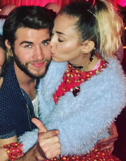 miley cyrus, liam