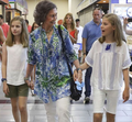 letizia, sofia, filhas, maiorca