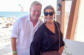 Ronald Koeman e a mulher Bartina Koeman