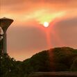 incêndio, fogo, monchique, silves, algarve, céu, praias, portimão