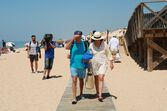 Marcelo rebelo de sousa, rita amaral cabral, praia gigi, quinta do lago, férias, verão, algarve