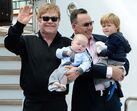 elton john, filhos