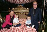 elton john, filhos