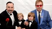 elton john, filhos