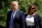 donald trump, melania trump
