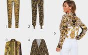 look georgina, versace