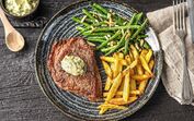 bife, batatas fritas, bife com batatas fritas, gourmet 
