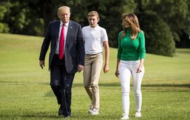 Melania Trump gasta mais de 1300 euros num look casual para um dia em família