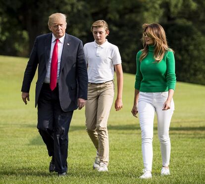 Melania Trump gasta mais de 1300 euros num look casual para um dia em família
