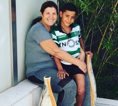 Cristianinho preso em casa por culpa do coronavírus em Itália