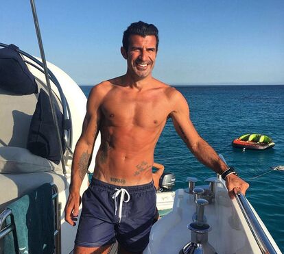 Ups! Luís Figo demasiado 'excitado' por estar a pescar? Fãs garantem que sim