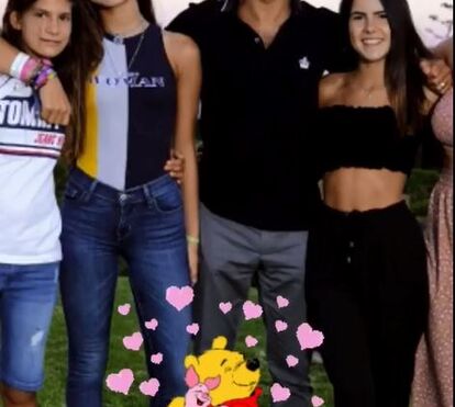 Filha de Jorge Mendes mostra momento raro em família