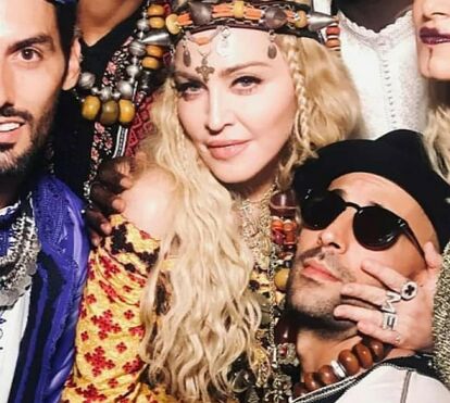 As imagens mais excêntricas do aniversário de Madonna!