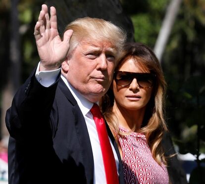 Trump faz Melania refém e ameaça expulsá-la dos EUA em caso de divórcio