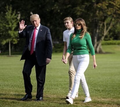 Melania Trump gasta mais de 1300 euros num look casual para um dia em família