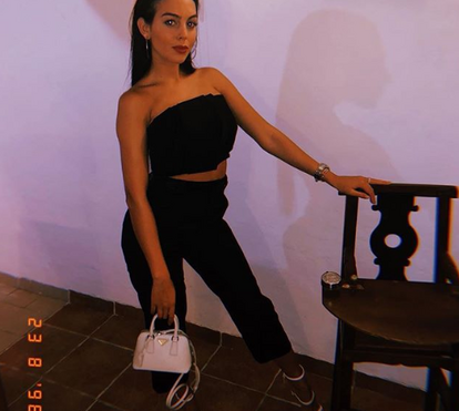 Georgina Rodríguez não larga as suas novas sandálias
