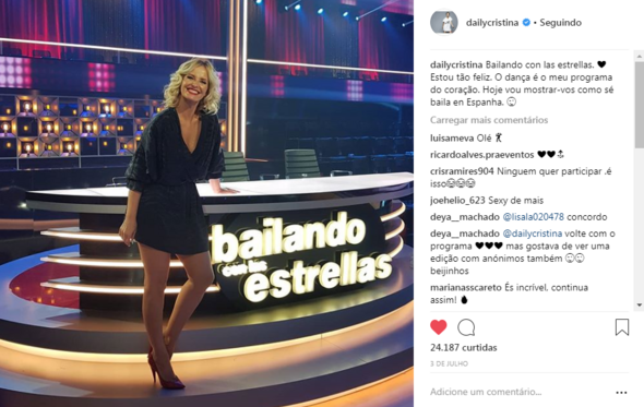 cristina ferreira, dança com as estrelas