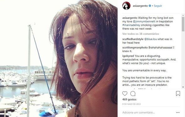 Asia Argento, Jimmy Bennett