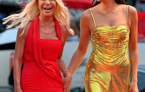 Donatella Versace e Irina Shayk