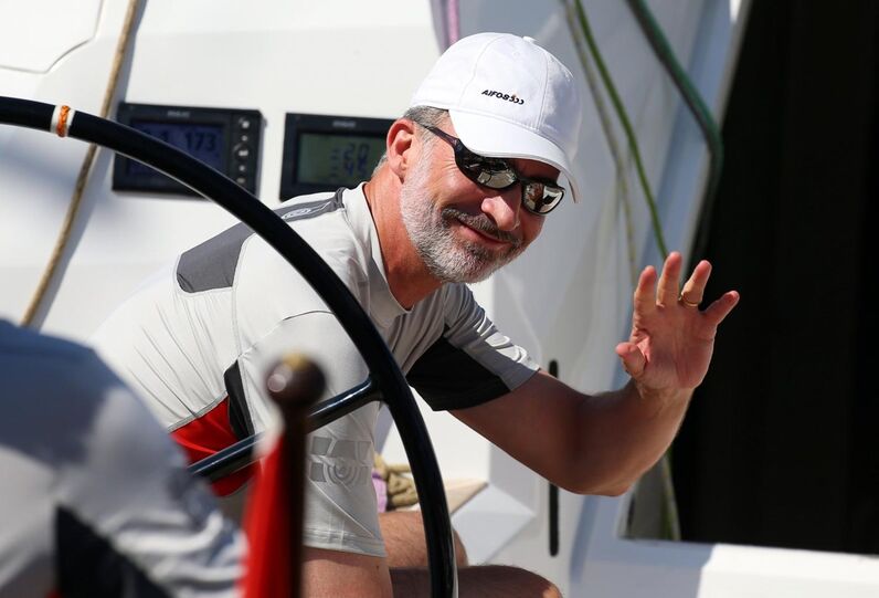 Felipe VI, Espanha, Regata Copa del Rey
