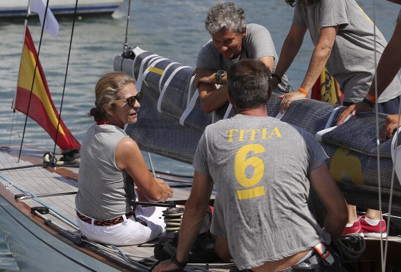 Felipe VI, Espanha, Regata Copa del Rey, Infanta Elena