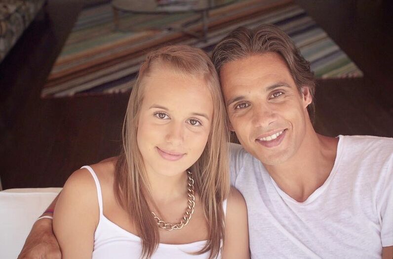 nuno gomes, filha nuno gomes, laura soares, benfica