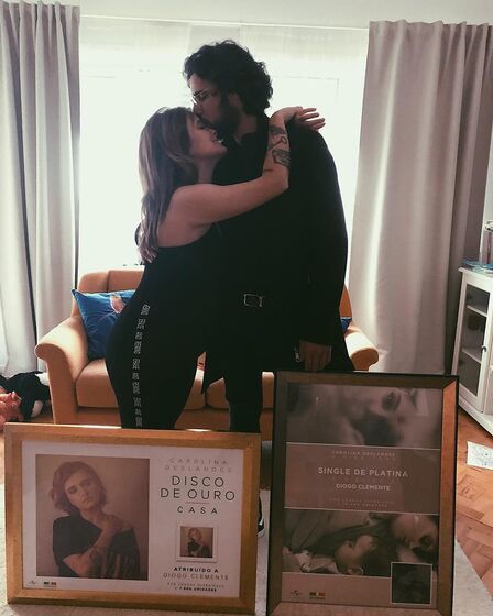 Carolina Deslandes, Diogo Clemente