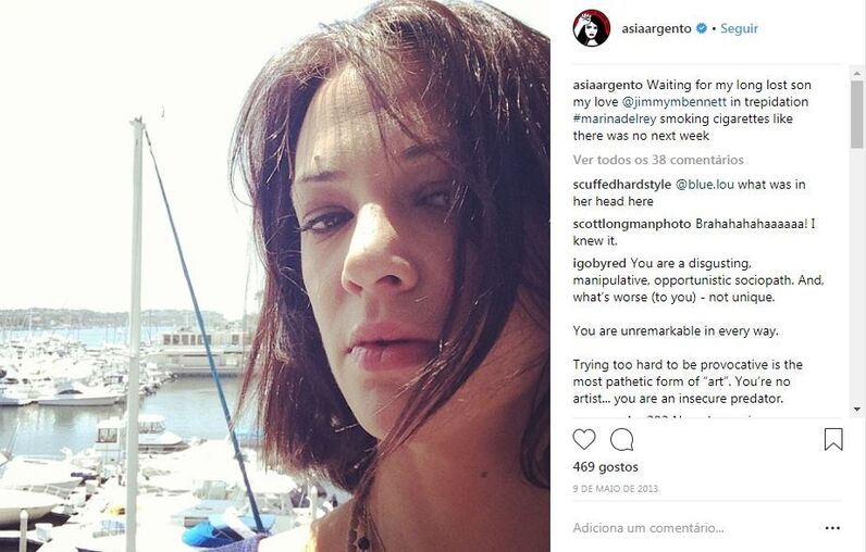 Asia Argento, Jimmy Bennett