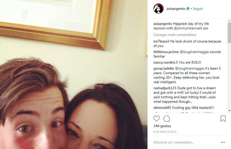 Asia Argento, Jimmy Bennett