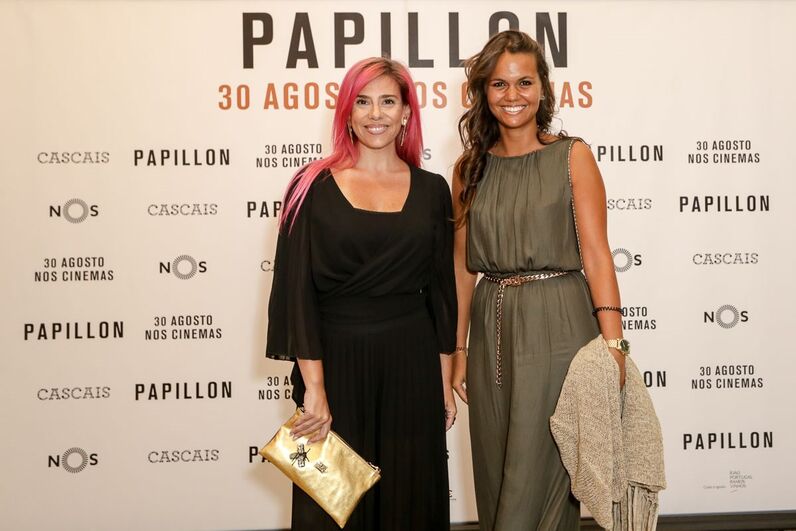 mónica sintra, sara calisto, antestreia papillon