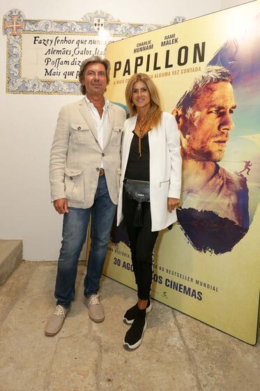 Bibá Pitta, Fernando Gouveia, antestreia papillon