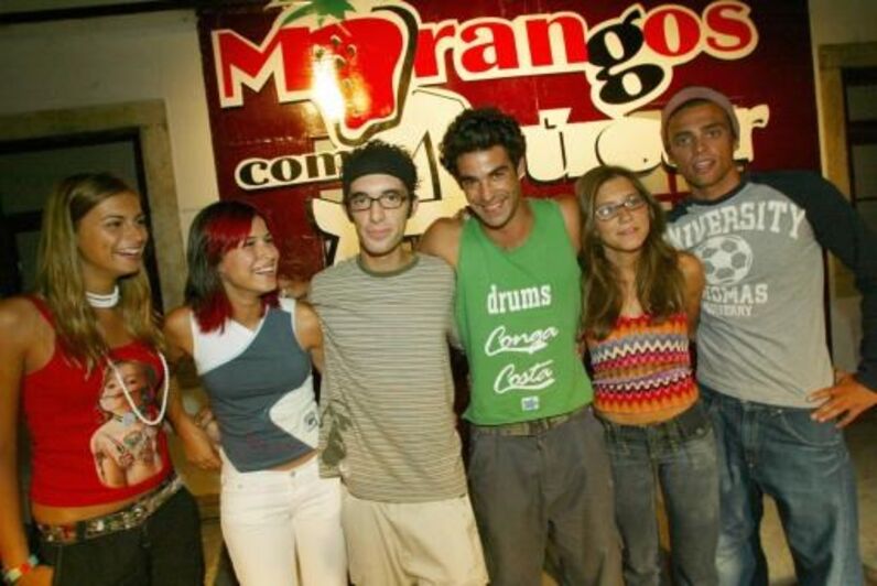 morangos com açúcar